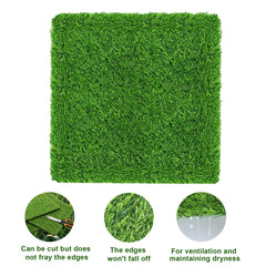 Qntoier close-up of artificial grass fibers cushioning eggs