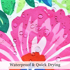 QoBexim close-up of polyester texture emphasizing durable water resistance