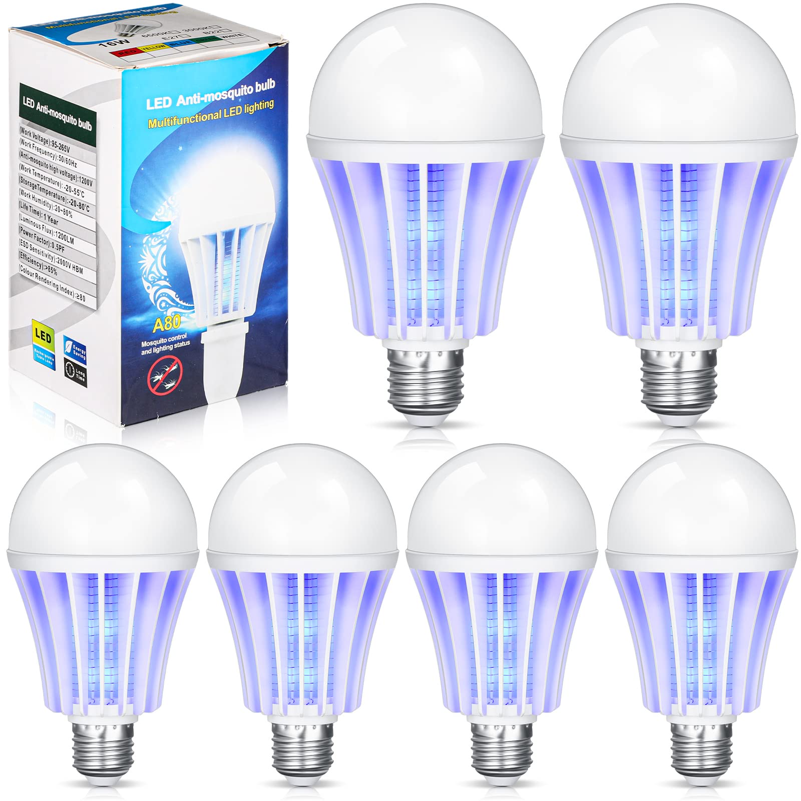 Qualirey front packaging showing six bulbs and included boxes for easy selection