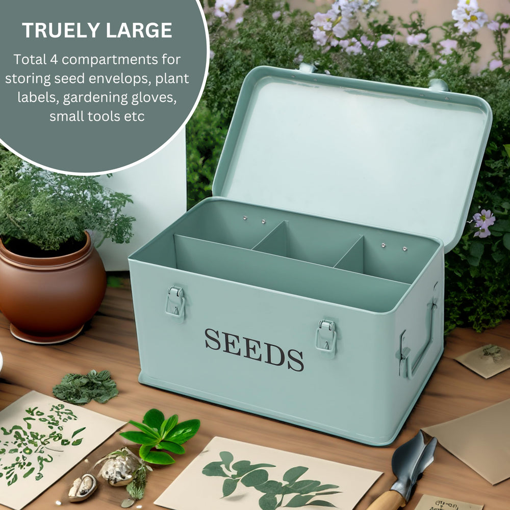 QUILIVIK top open view showing four compartments for quick selection and organization