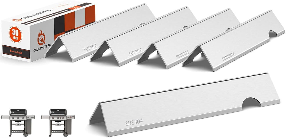 QuliMetal flavorizer bars front view showing fit and finish benefits