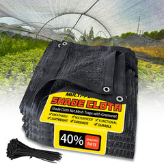 Quobiad front view of folded shade cloth showing compact storage and quick setup benefit