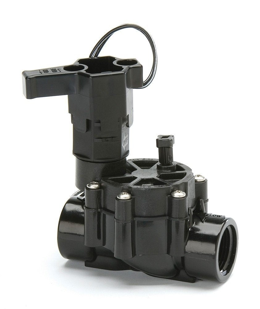 Rain Bird DV Inline Valve front view showing compact body and connection options for easy installation