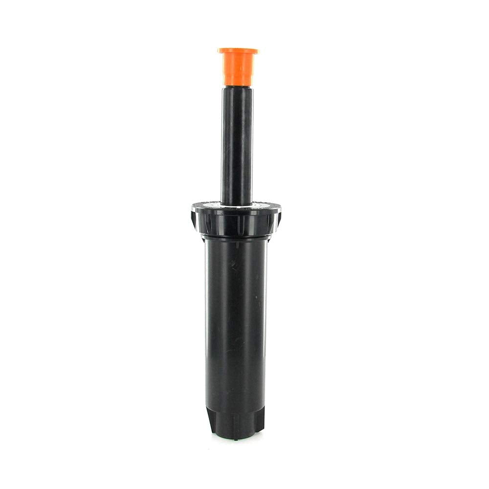 Rain Bird 1804-SAM-PRS front view showing riser and regulator, for consistent spray