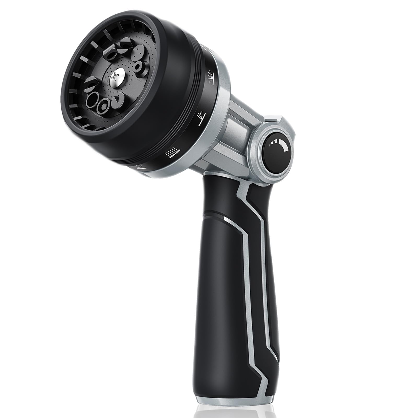 RAINPOINT front view metal nozzle showing robust construction and durability