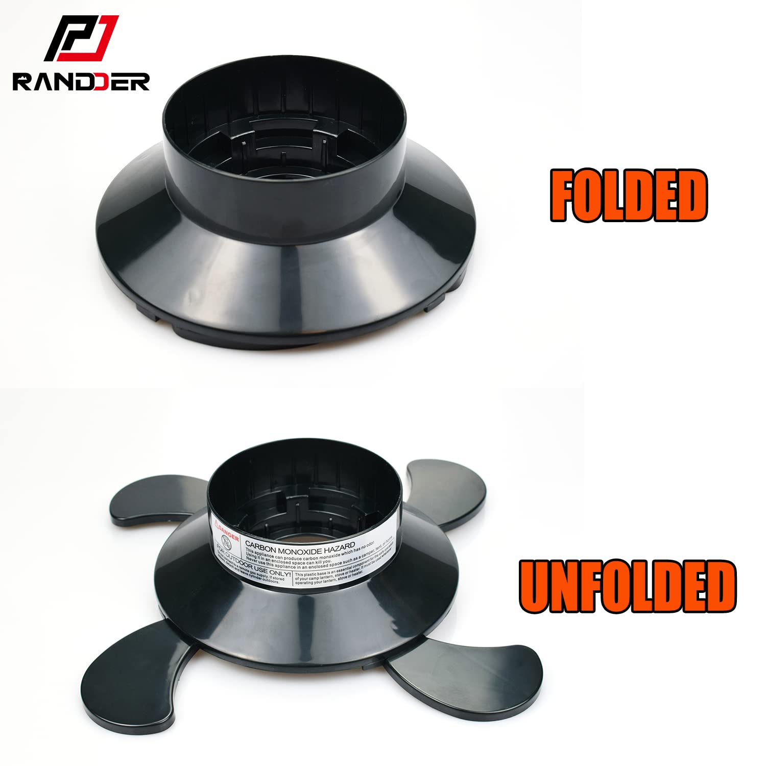 RANDDER swivel feet detail demonstrating adaptable stability on uneven ground