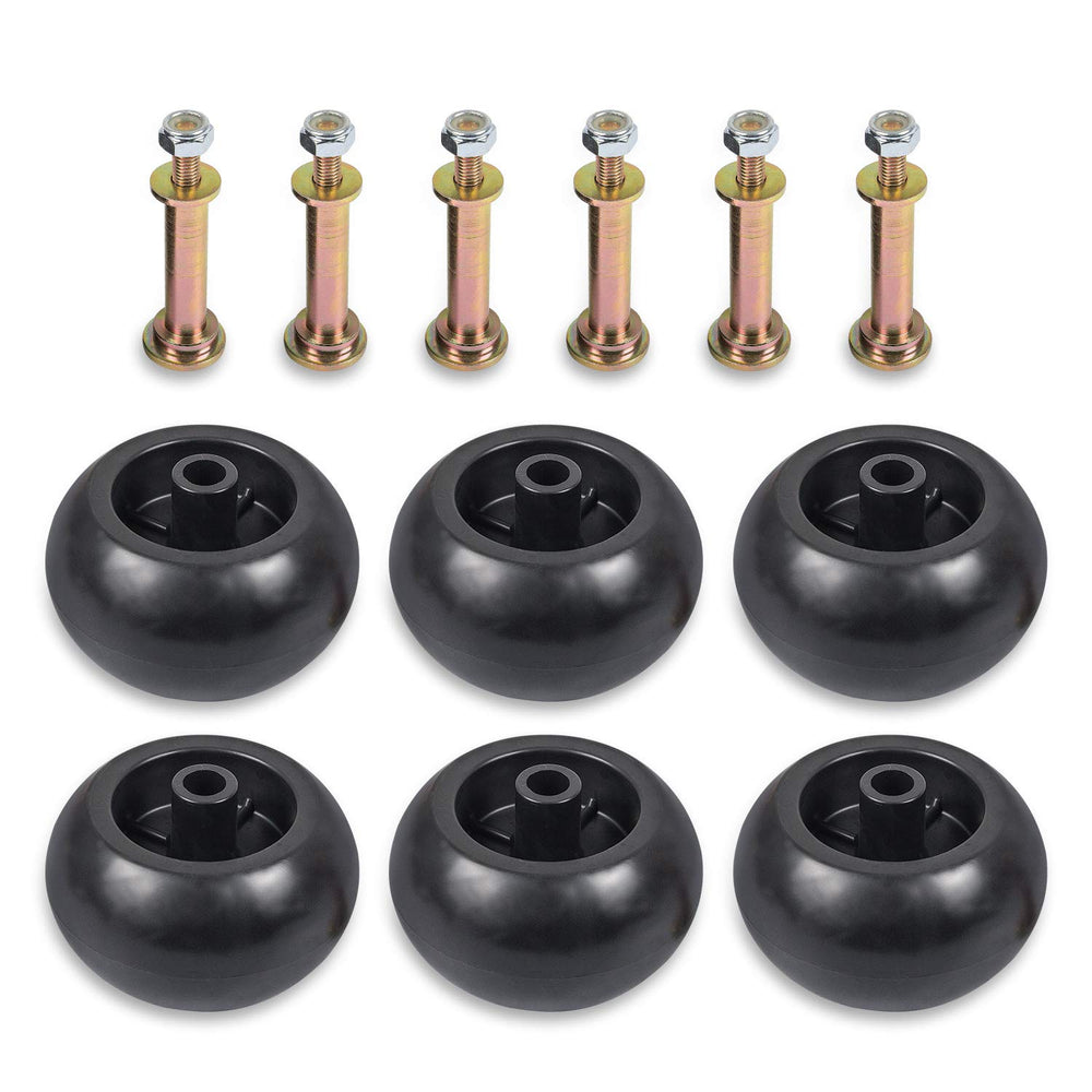 RANSOTO front packaging showing 6-deck-wheel kit and brand label, easy replacement benefit