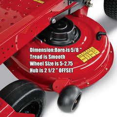 RANSOTO size and bore detail image showing 5/8 inch bore for compatible pins
