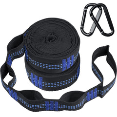 Raweao front packaging of hammock straps showing included items and benefits