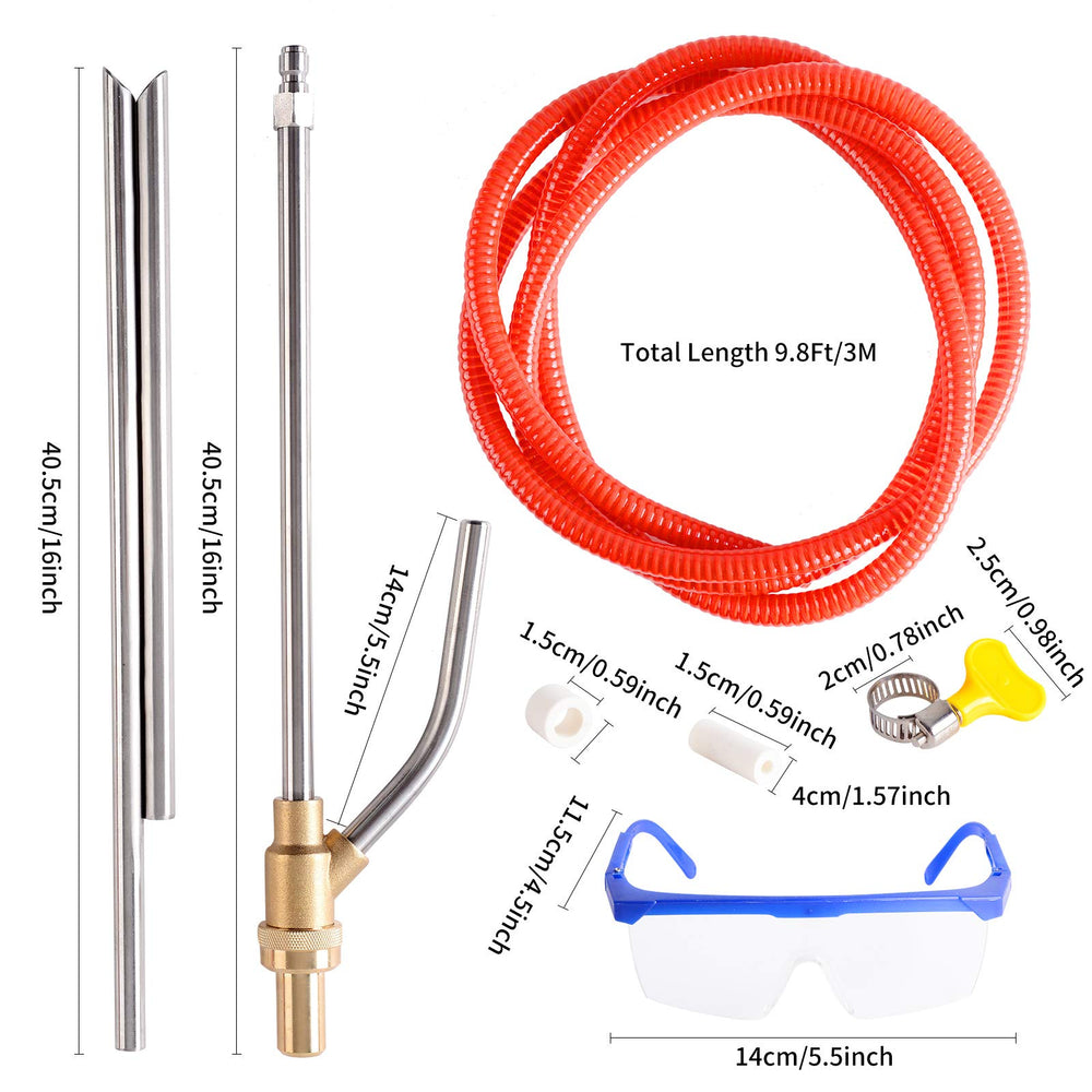 Rdutuok goggle and accessories displayed to show included basic eye protection