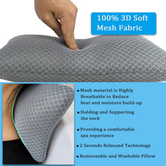 REEZEIVI close-up 3D mesh texture offering breathable comfort