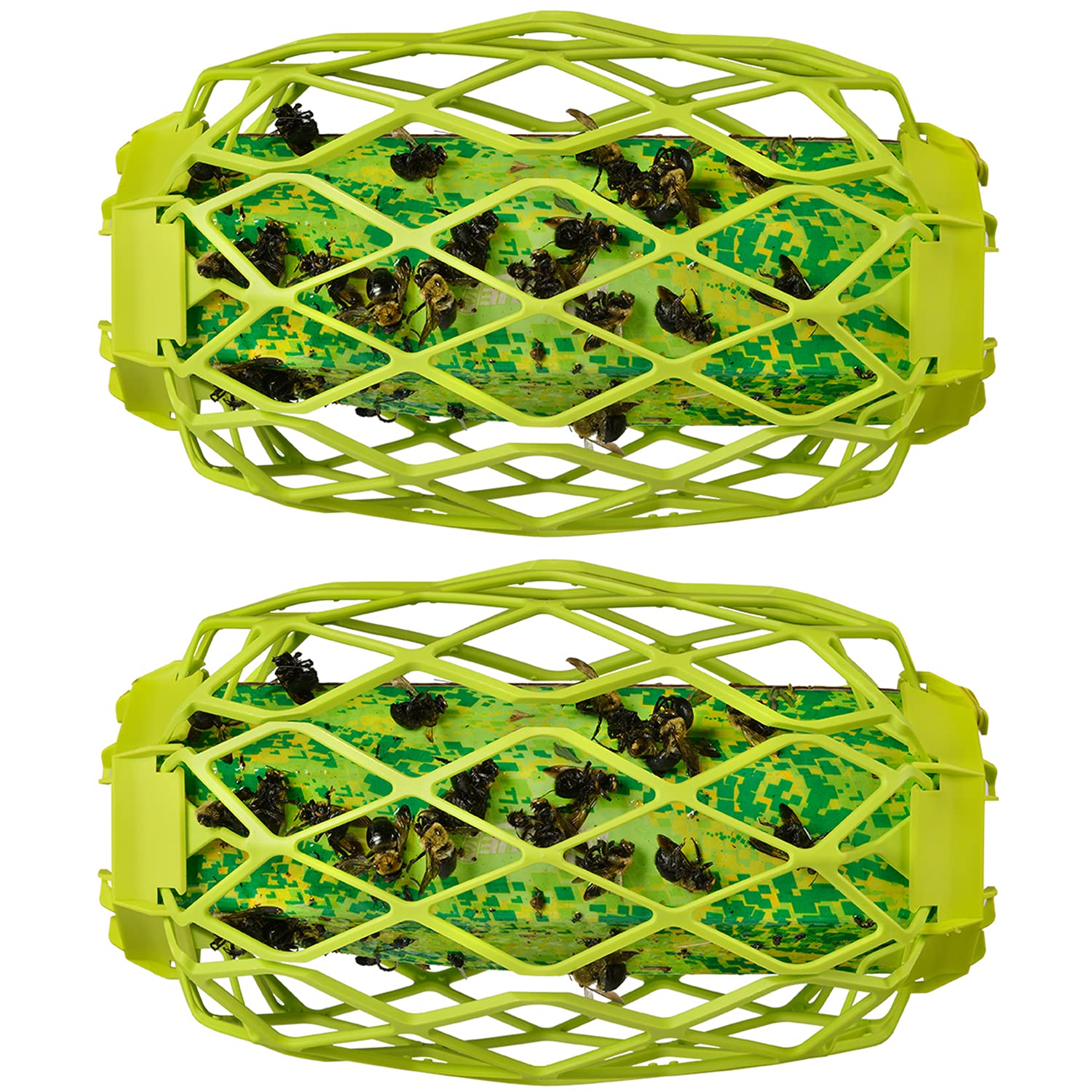 RESCUE! front packaging showing two TrapStik traps and product benefits