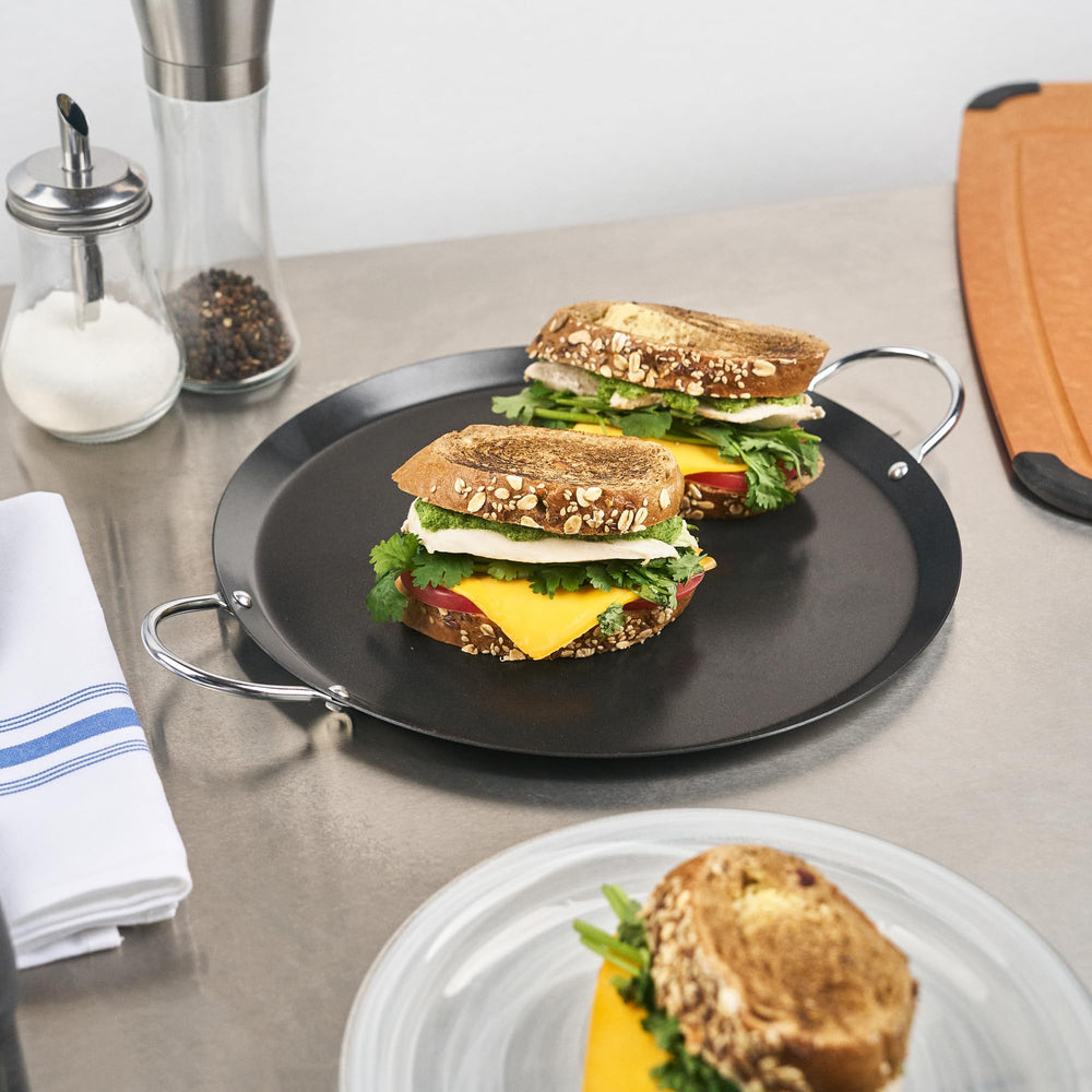 Restaurantware side profile showing slim rim and compact footprint for small kitchens