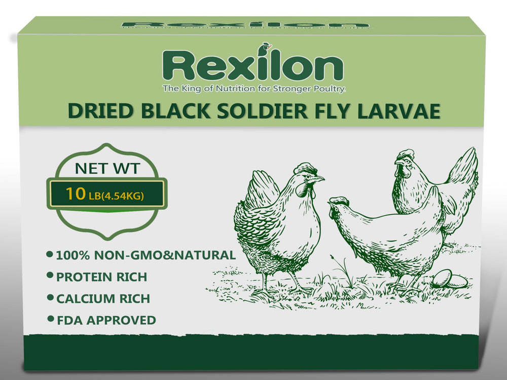 Rexilon front packaging 10lb bag showing product and easy storage benefit