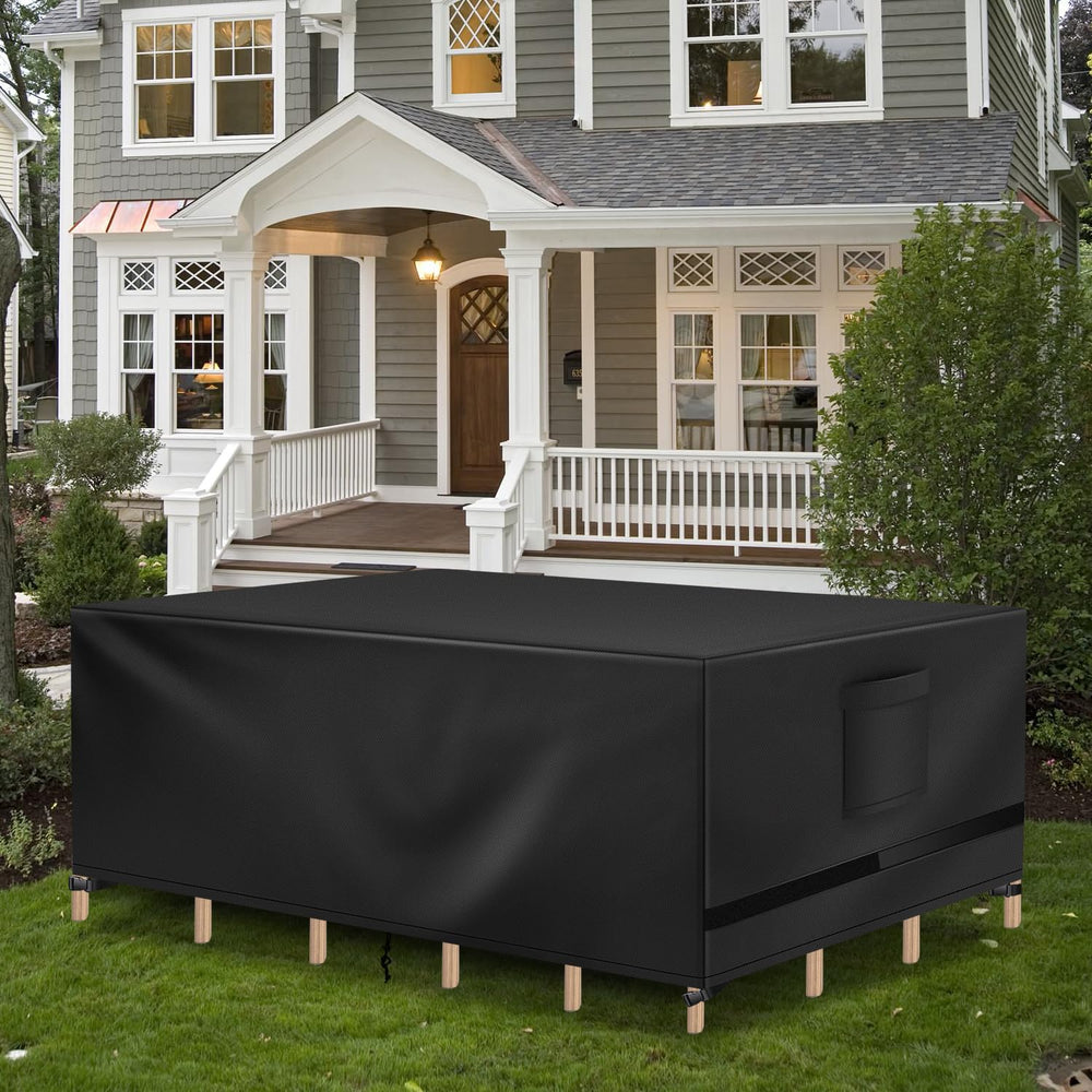 Richwon in a patio setting demonstrating year-round protection benefit
