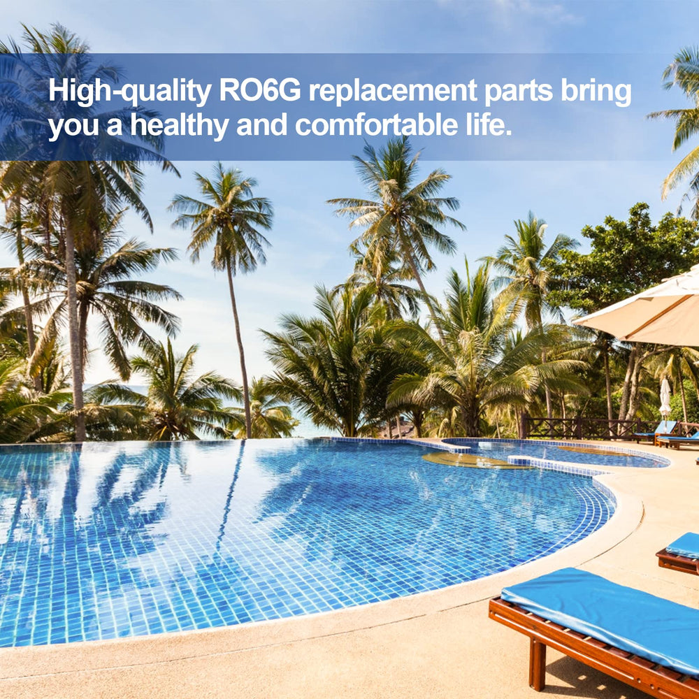 RO6G lifestyle pool pump maintenance scene minimizing downtime benefit