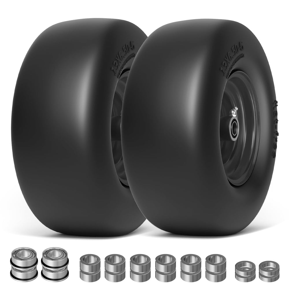 RONPOW front view of wheel assembly showing durability and ready-to-install benefit