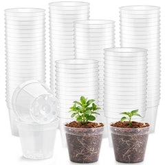 RooTrimmer clear front view showing pot shape and visibility benefit