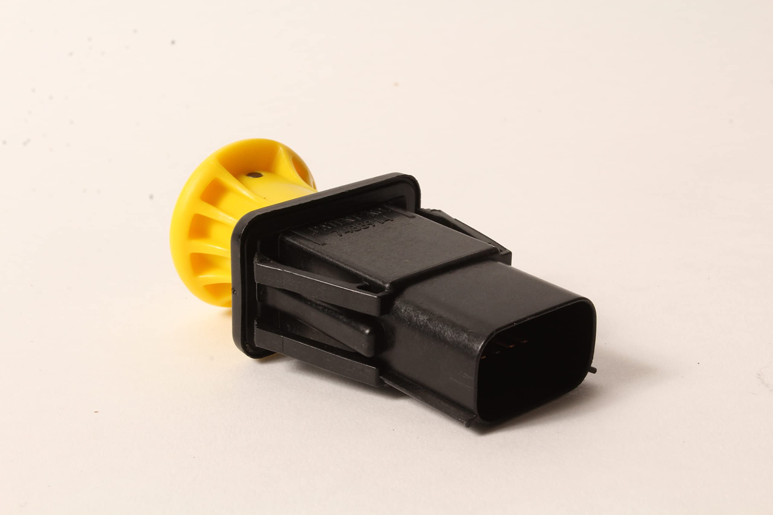 Rotary installed on mower panel demonstrating correct fit and fast field service benefit