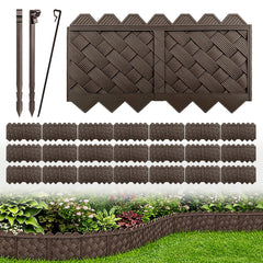 Ruppence front pack display showing 20 pieces and stakes for quick install
