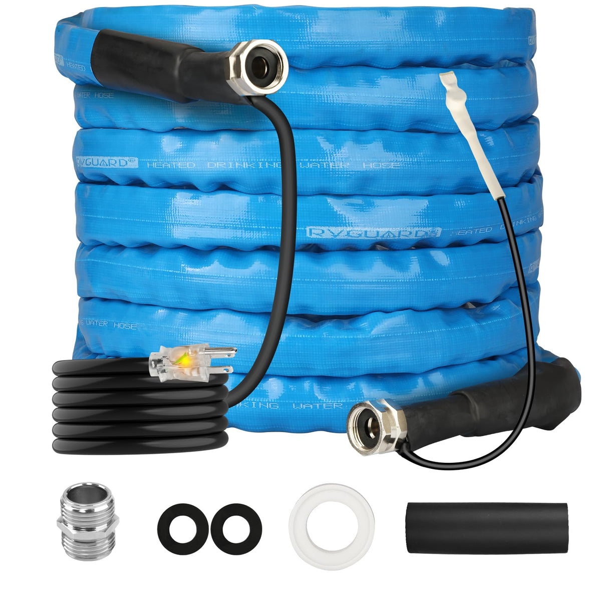 RVGUARD front packaging showing model and freeze protection benefits