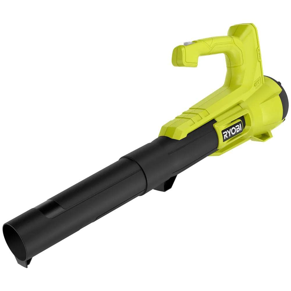RYOBI blower front view showing compact design and easy handling benefit