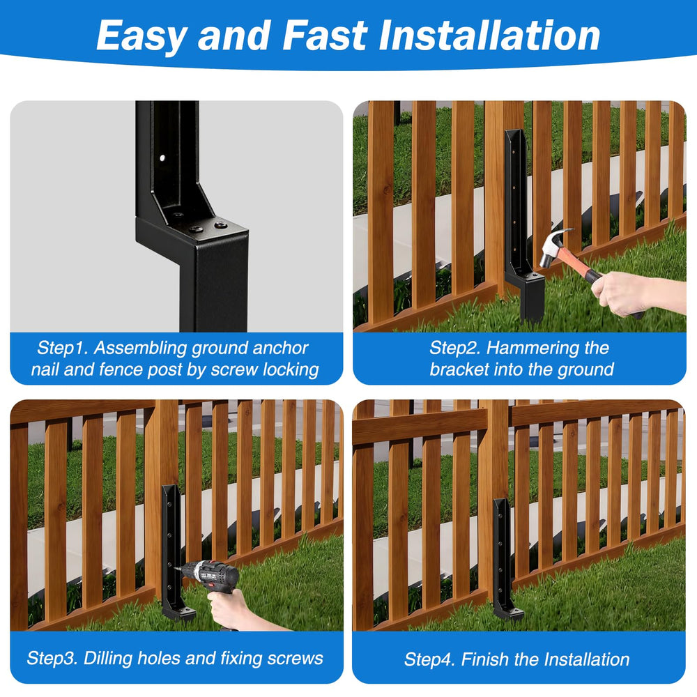 RZGY installation hardware and tools laid out for fast, tool-included setup benefit
