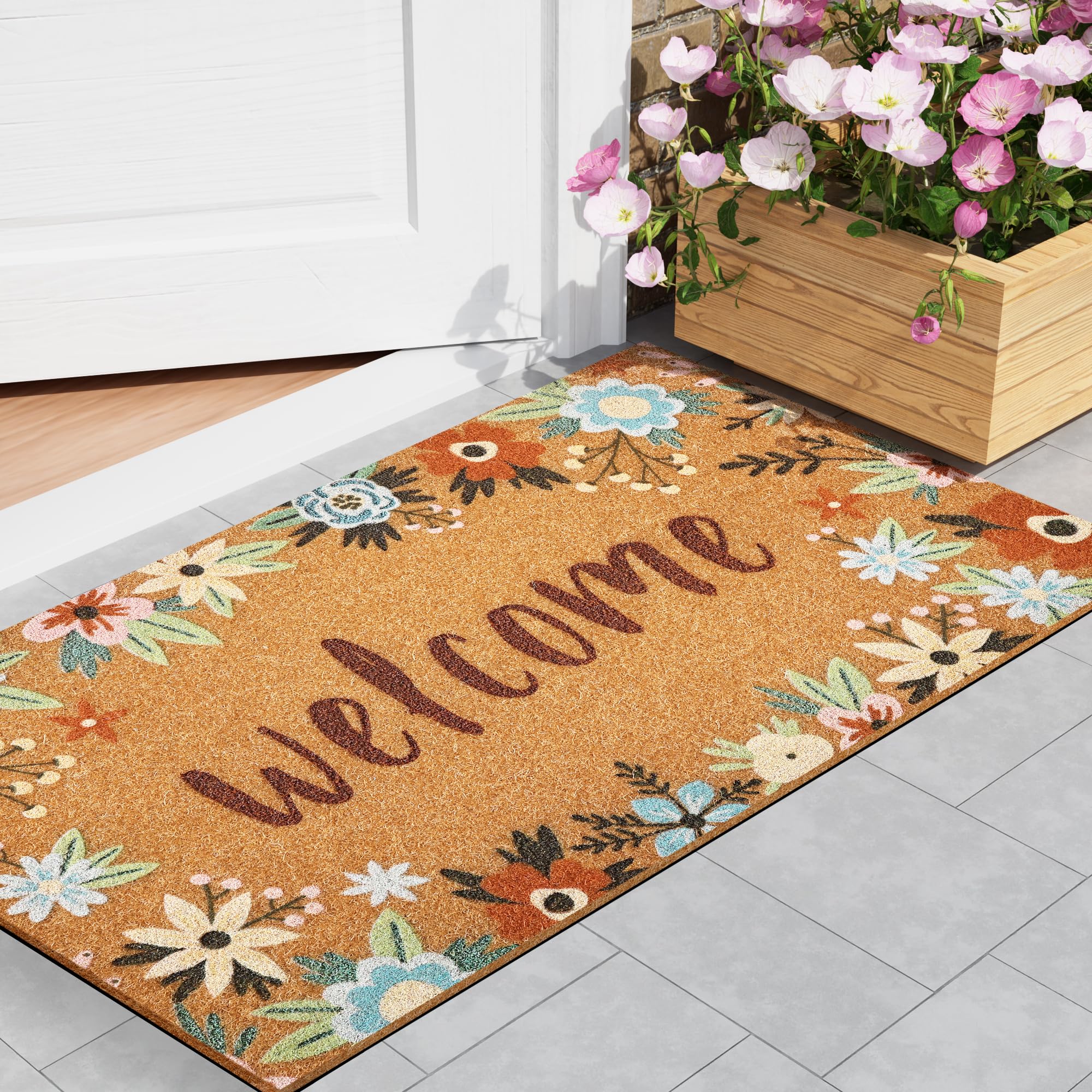 SAKSUN front view packed mat showing neat design and welcoming look