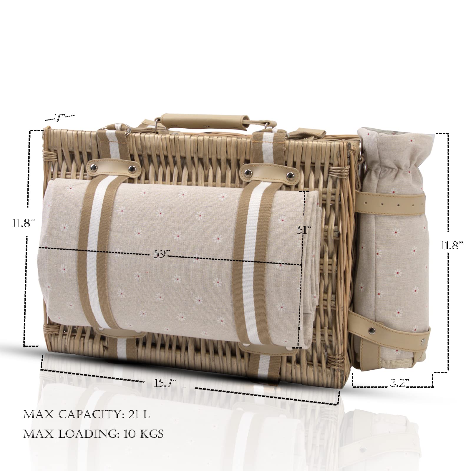SatisInside insulated interior closeup demonstrating cooling protection for food and drinks