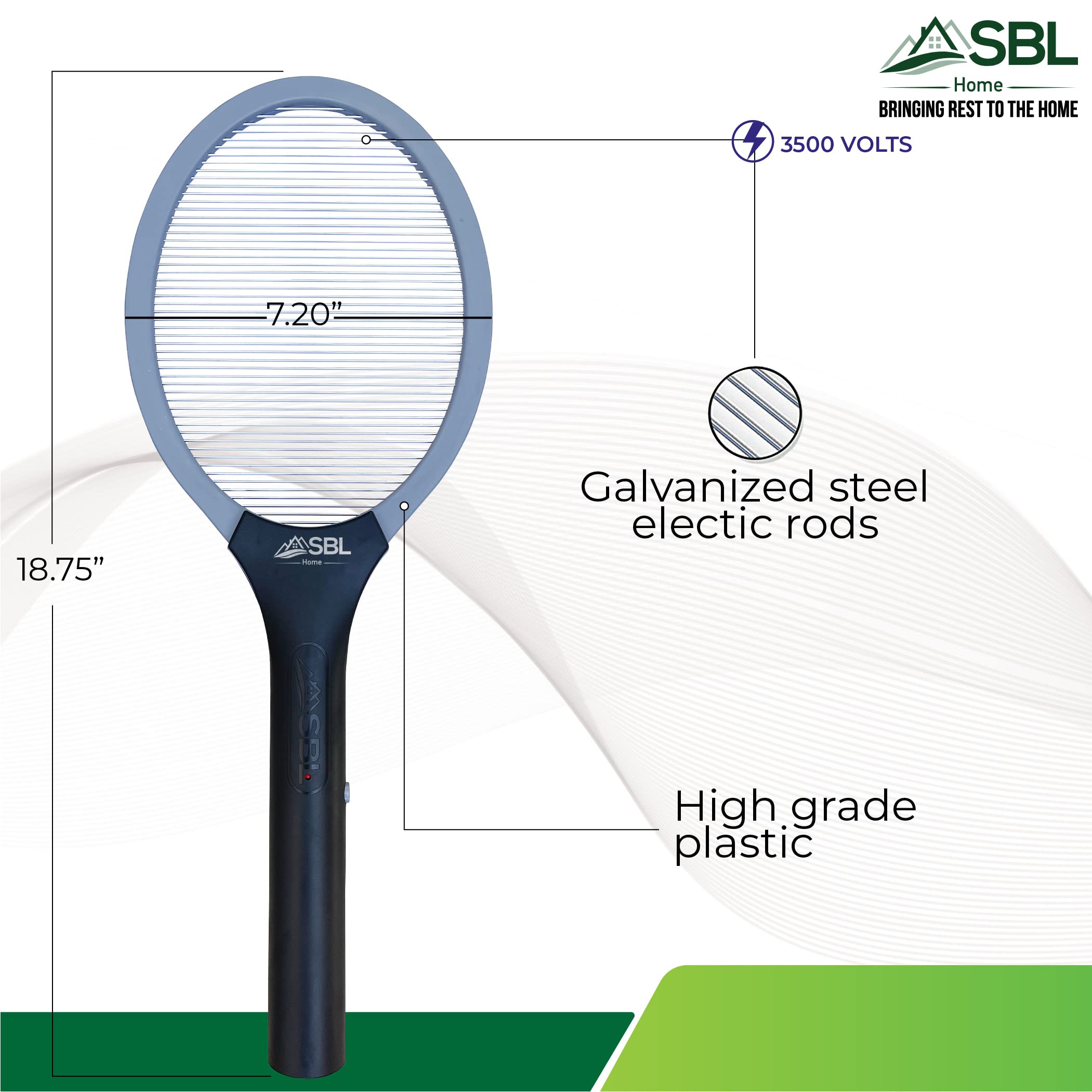 SBL Home box contents with two rackets and cases for immediate use