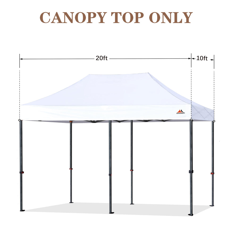 SCOCANOPY corner D-ring detail for secure guy rope attachment and stability