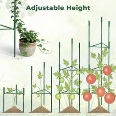 SDLDEER pointed stake inserted in soil for easy installation