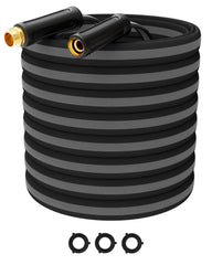 SeeMeYes full-length 100FT hose front view showing durable construction and portability