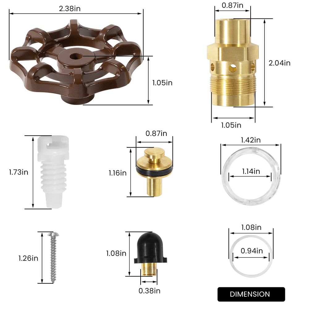 sevencow installation in use repairing outdoor wall faucet quickly