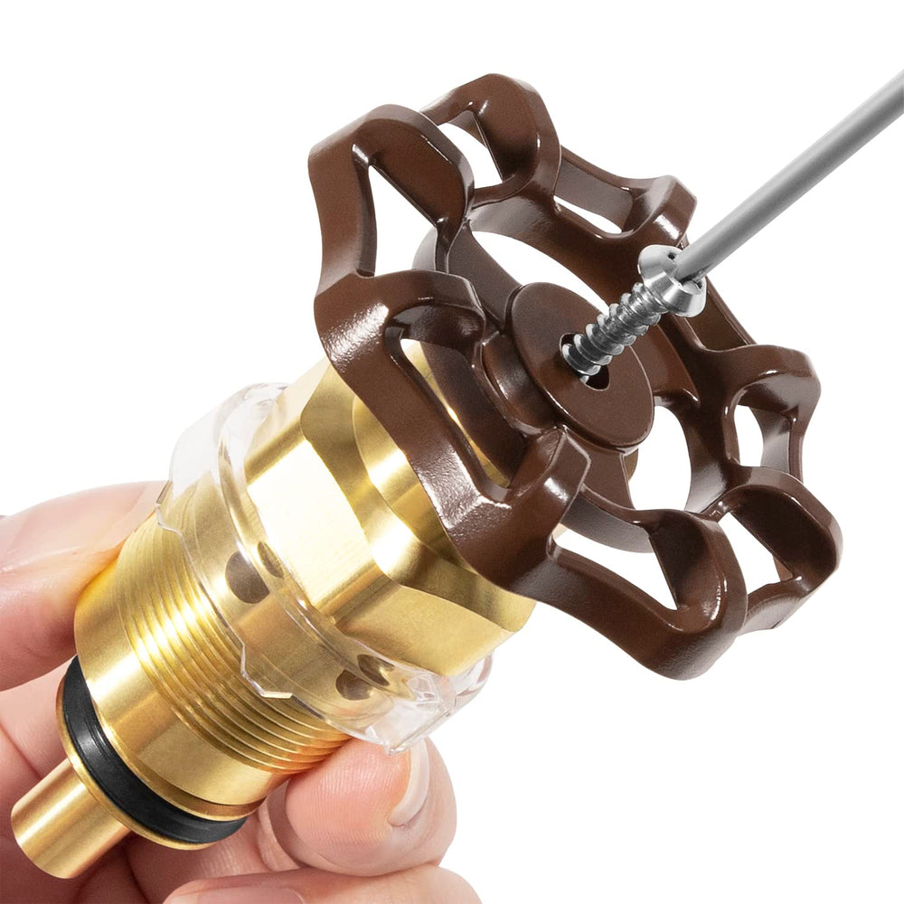 sevencow metal wheel handle replacement offering durable turn action