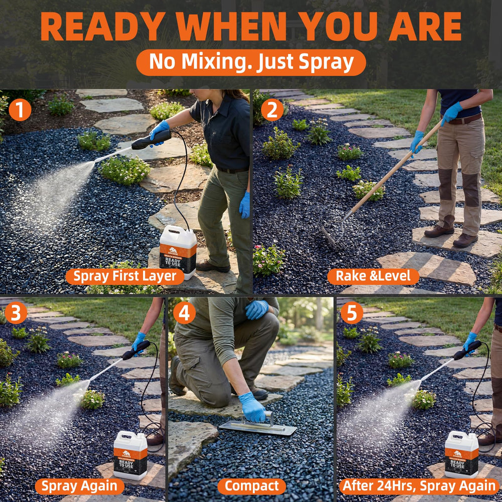 Shabebe applied around a garden bed keeping mulch tidy and contained