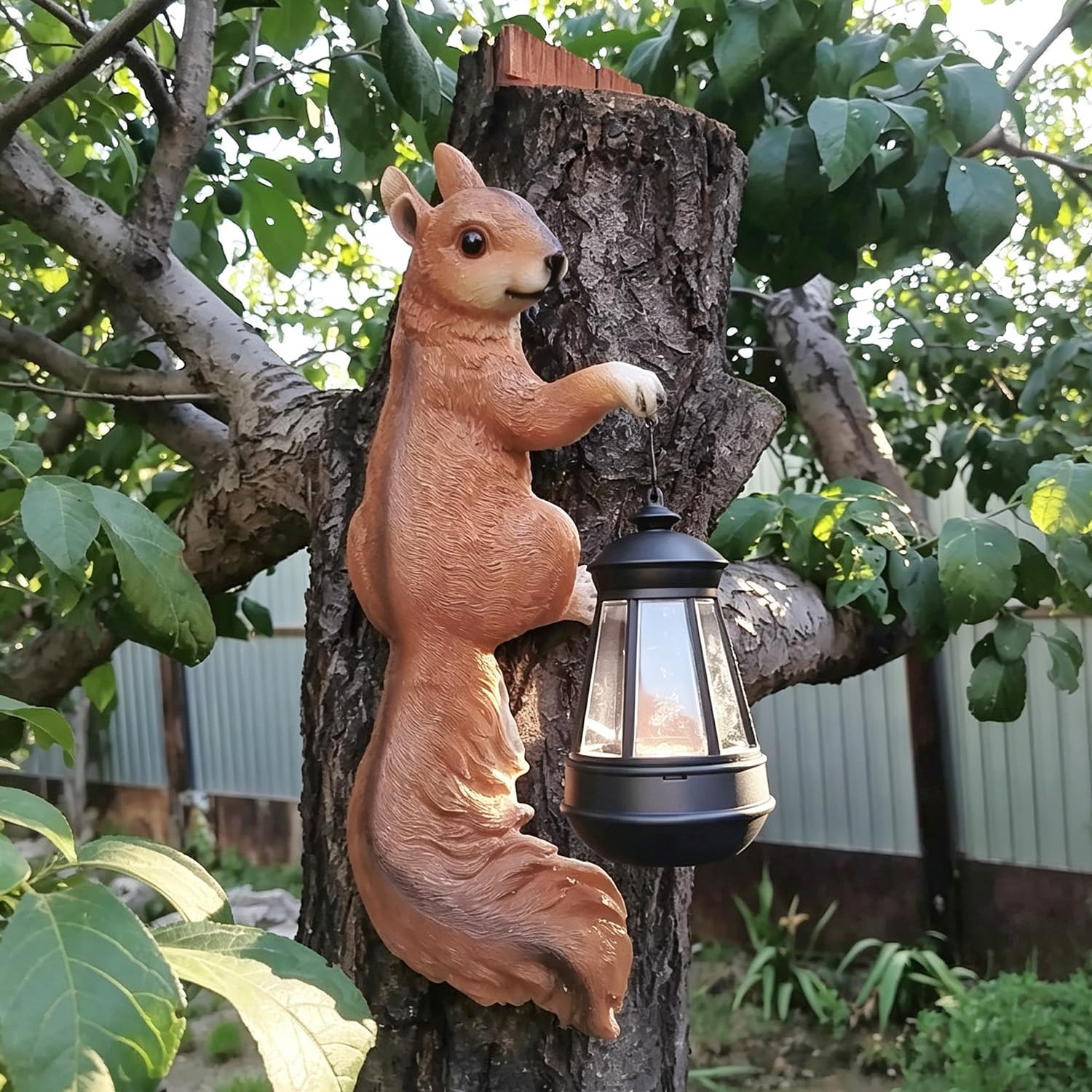 SHAODIE mounted on tree trunk demonstrating easy installation and visibility