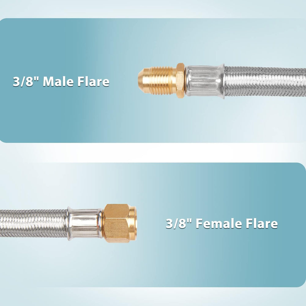 SHINESTAR close-up of brass flare fittings highlighting corrosion resistance and secure seal