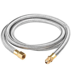 SHINESTAR front view of hose assembly showing full length and fittings for reliable connection