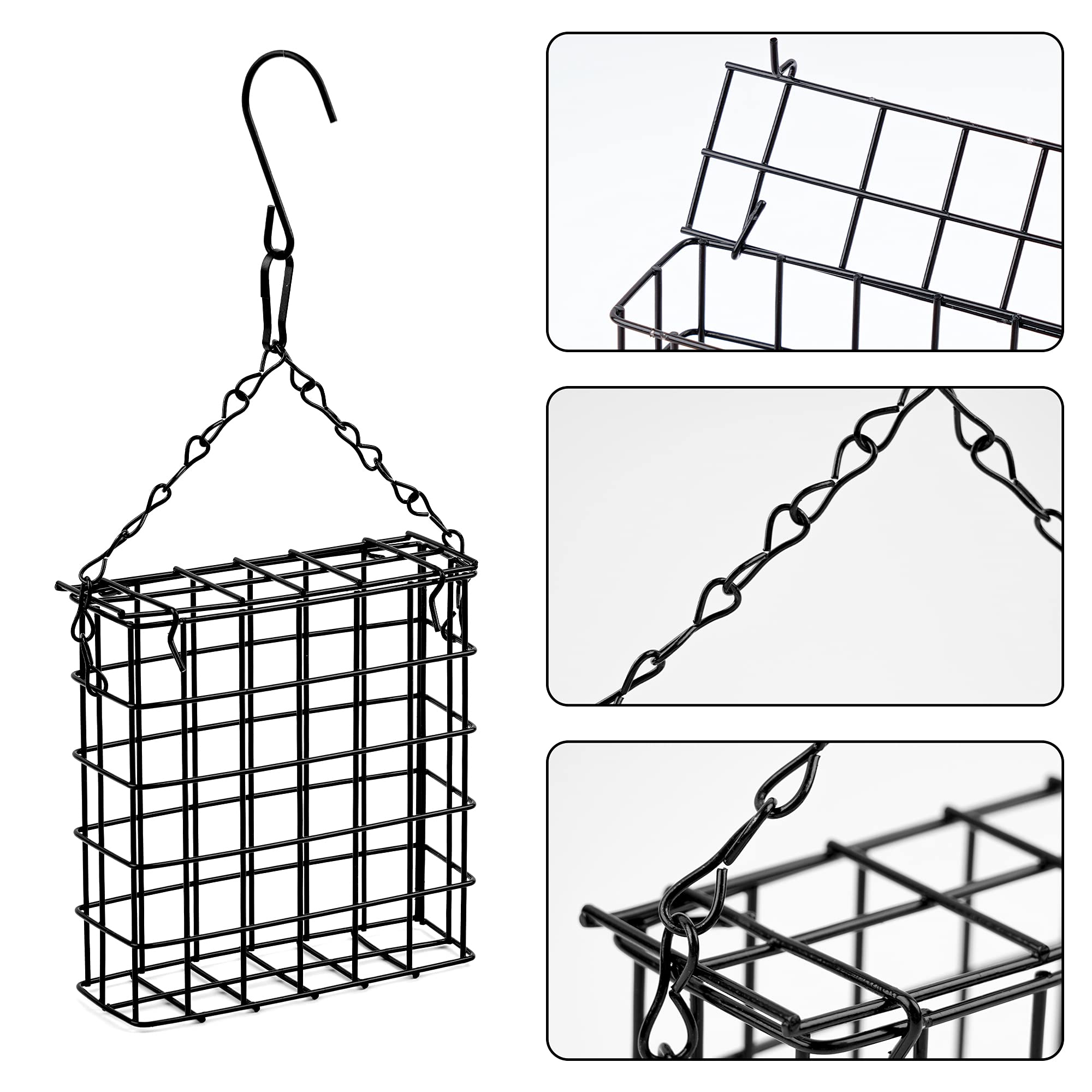 Shitailu chain and hook connection demonstrating easy hanging and stability