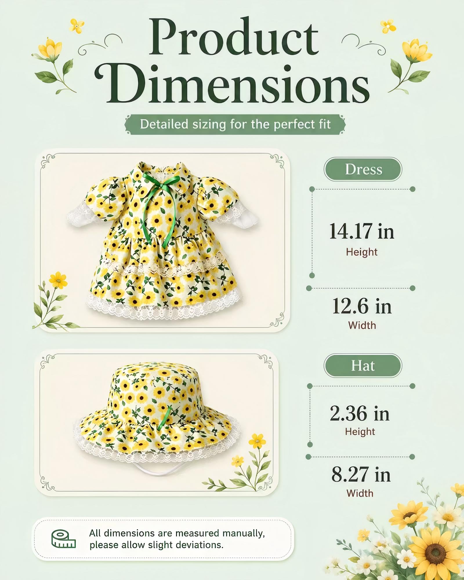 shpipa sunflower dress close-up showing print and durable fabric benefits