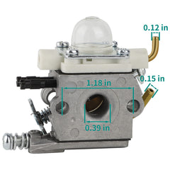 SIMPERAC close-up of throttle plate and linkages for precise fit and control