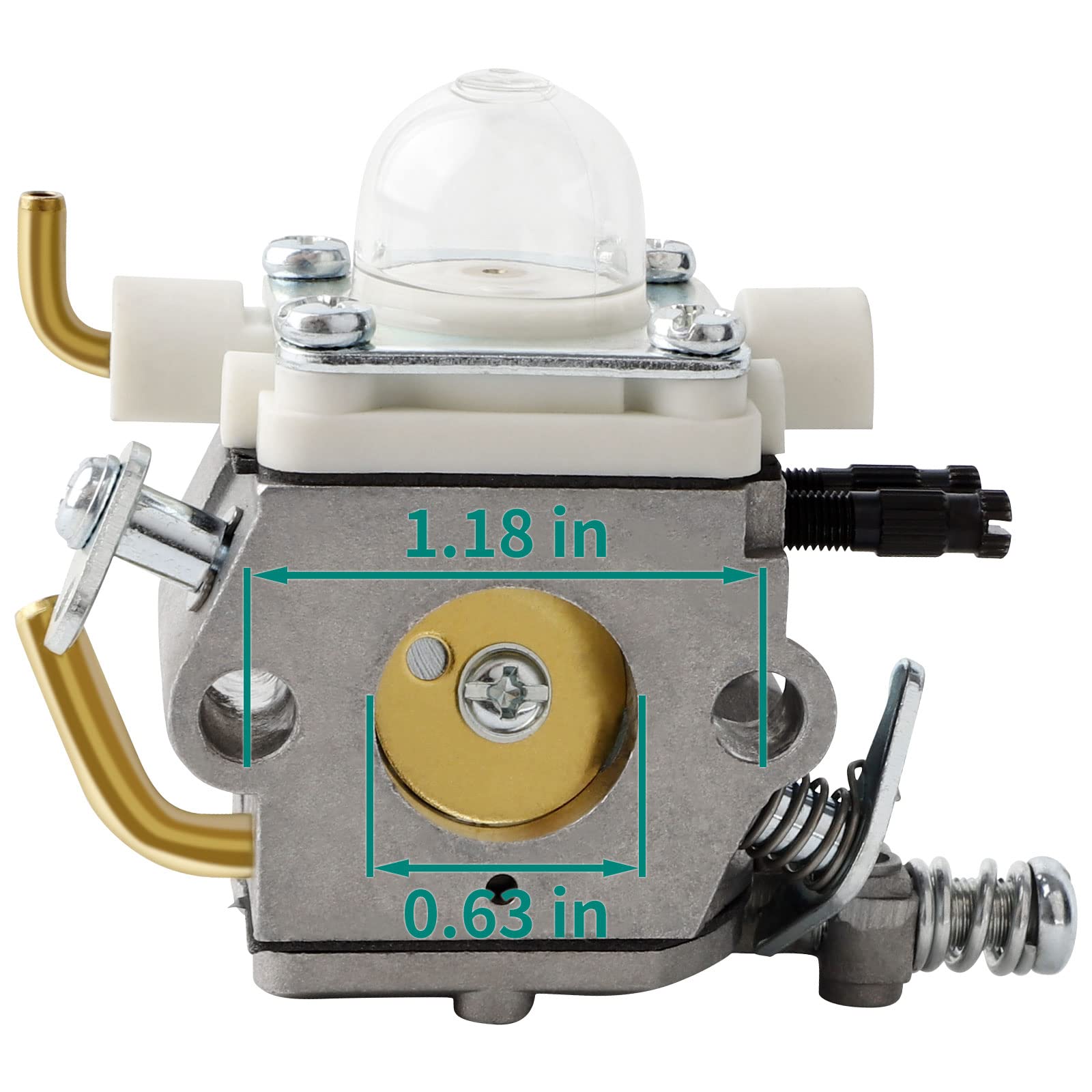 SIMPERAC kit components laid out demonstrating included bulbs filters and gaskets