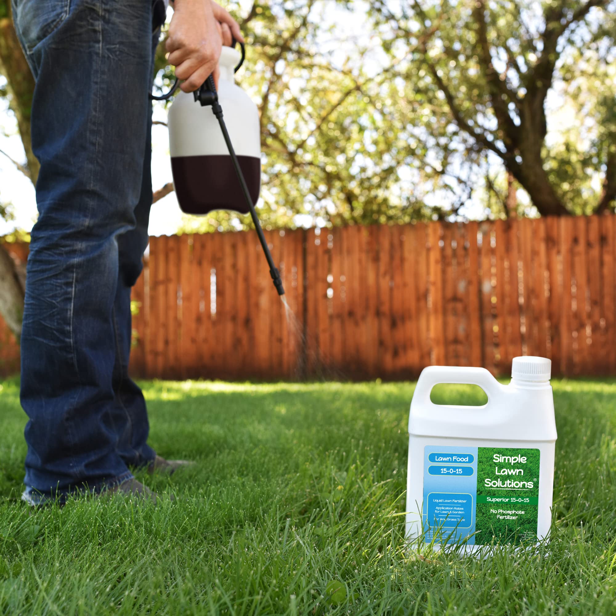 Simple Lawn Solutions applied to root zone supporting healthier roots