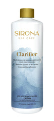 Sirona clarifier front packaging showing 32 oz bottle for fast water clarity