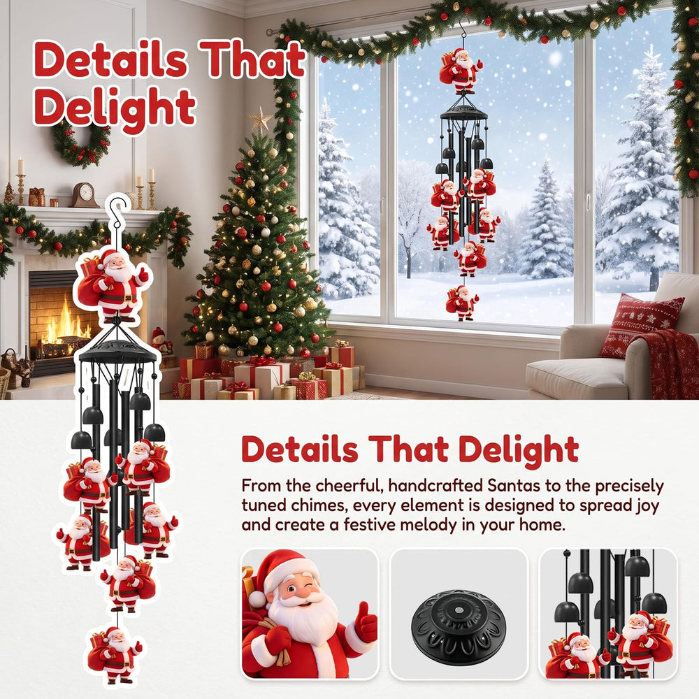 SLTTXNTT Santa hook and cord detail demonstrating easy hanging
