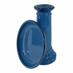 Smart Solar Aviatra bowl depth view showing shallow 2-inch profile for safe bird bathing