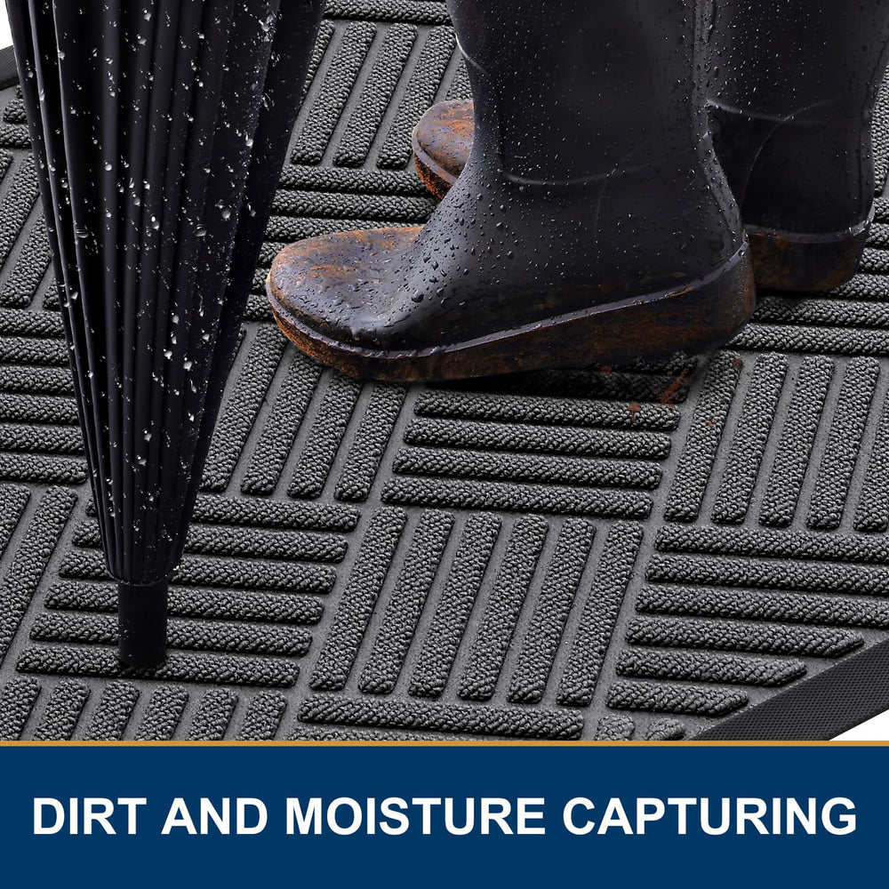 Smiry rubber backside liner offering non-slip grip and floor protection