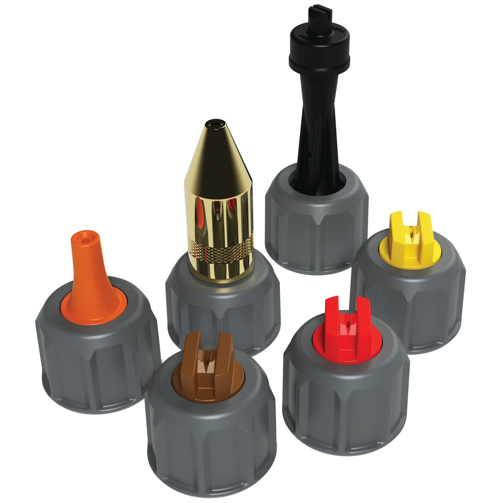 Smith Performance Sprayers nozzle and wand close-up highlighting durable Viton seals