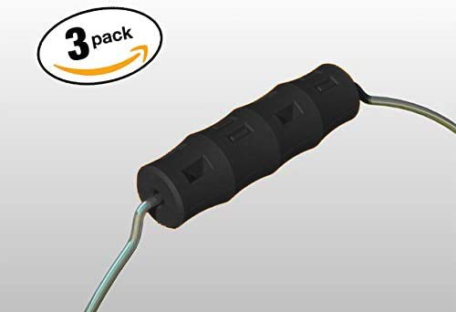 Snappy Grip threaded on rope and twine showing versatile attachment options